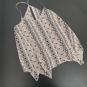 Hollister Tank Top with Asymmetrical Hem